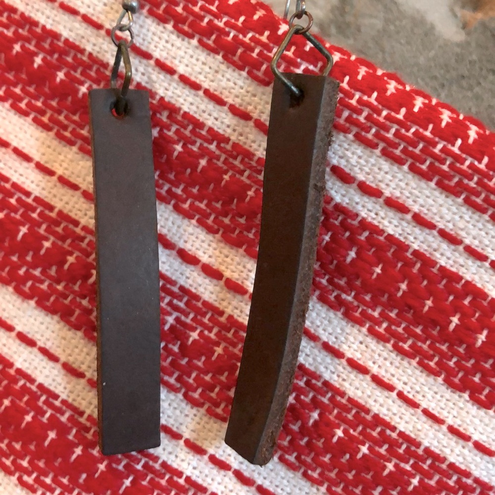 Leather Earrings